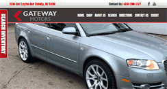 Desktop Screenshot of gatewaycarsales.com